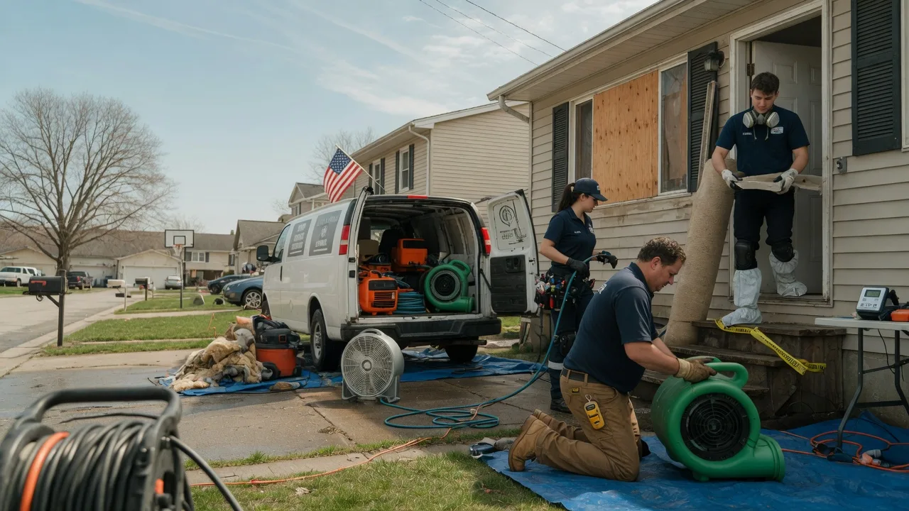 Water Damage Restoration in Hamilton, OH near me